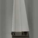 BlindsAvenue Cellular Honeycomb Cordless Polyester Shade, 9/16" Single Cell, Light Filtering, White, Size: 46" W x 48" H