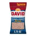 DAVID Sunflower Kernels, Original Flavor, 3.75 oz. (Pack of 12) BBD 07/18/2026