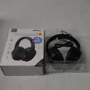 iLive Electronics Active Noise Cancellation Bluetooth Headphones, Adjustable Headband, Includes 3.5mm Audio Cable, Black (IAHN40B)