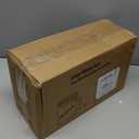 Glass 74 Ounce Mason Jars Wide Mouth Mason Jar Large Square Food Container with Lid for Overnight Oats and Food Storage (2 Pack)