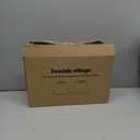 Empire Lamp Shades Set of 2, 6" Top x 16" Bottom x 10.8" High, Large Beige Lamp Shades for Table Lamps Floor Lamps, Natural Linen Lampshades Replacement, Spider, Harp Holders Included, Easy Assembly