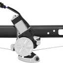 BDFHYK 741-412 Power Window Regulator with Motor Rear Left, Compatible with BMW X5 2000-2006
