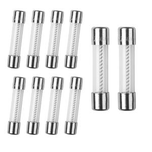 2 x 10pcs 20A Slow Blow Fuse 2amp 250V T2AL250V Slow Acting Fuse Time Delay Fuse 6x30mm