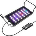 Hygger 0.5-3 Gallon Small Aquarium LED Light for Fish Tank Full Spectrum Lighting with 24/7 Day-Night Cycle & Auto On/Off Timer, Adjustable Brightness, 7 Colors Options, Extendable Bracket Plant Light