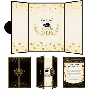 OHOME Graduation Decorations 2026 - Graduation Guest Book for Class of 2026, Signature Board Sign for High School & College Graduation Party Decor