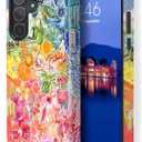 Compatible for Samsung Galaxy S25 Plus Case,Two Layer Protection Heavy Duty Cover,Compatible for Samsung Galaxy S25 Plus Phone Case,Vintage Sea Life Fruit Collage