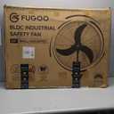 FUGOO 24'' Outdoor Oscillating Wall Fan With All Sealed Brushless DC Motor, 4-Speed Waterproof Outdoor Fan, Heavy Duty Industrial Wall Mount Fans for House,Patios, Commercial, Garage, Warehouse