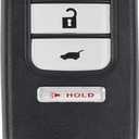 Dasbecan Key Fob Remote Replacement Compatible with 2015 2016 Honda CR-V Replaces ACJ932HK1210A 72147-T0A-A11 35118-T2A-A50 Keyless Entry Remote Control