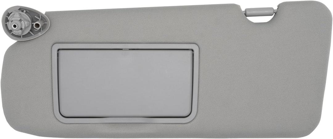 Left Driver Side Sun Visor Compatible with Honda CRV 2017-2022 Sun Shade Without Light Replacement 83280TLAA02ZB Color: Gray