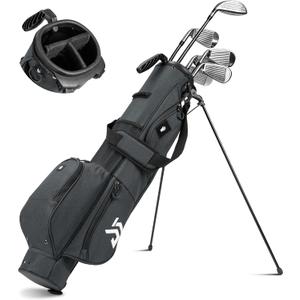 Dragon Tiger Vista 3-Way Lightweight Sunday Golf Bag for Par 3 Rounds