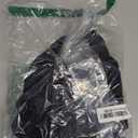 B2prity Womens One Piece Swimsuit Retro Square Neck Tummy Control Bathing Suits Ruched Modest Full Coverage Swimwear (Small, Black)