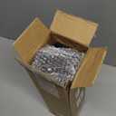 Goovilla Shelf Bracket, Heavy Duty Floating Shelf Brackets 12 inch Long, 6 Pack Brackets for Shelves, Black Coated Metal Wall Shelf Support Brackets with 1/5 Inch Thick and 160 lb. Load Capacity