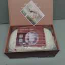 Momcozy M5 Smart APP Controlled Wearable Breast Pump, Hands-Free Wireless Electric Pump, 3 Modes 9 Suction Levels, BPA-Free, Portable Lightweight, 24mm Flange, 2-Pack Cozy Red