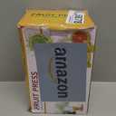 Manual Juicer, Hand Press Lemon Squeezer & Citrus Press - Upgrade Aluminum Alloy Fresh Fruit Juice Extractor, Ergonomic Grip Heavy Duty Manual Juicer, Effortless & Easy to Clean Kitchen Tool (Silver)