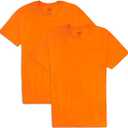 Fruit of the Loom Men's Eversoft Cotton T Shirts, Breathable & Moisture Wicking with Odor Control, Size S