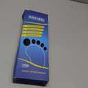 Plantar Fasciitis Feet Insoles Arch Supports Orthotics Inserts Relieve Flat Feet, High Arch (Mens 5-5 1/2 | Womens 7-7 1/2) (Gray)