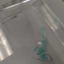 DINGHUO Acrylic Napkin Holder, 7"x 7"x 2.4" Flat Luncheon Napkin Dispenser with Lid, Clear Flip top Waterproof Paper Napkin Container Organizer for Table, Kitchen, Indoor & Outdoor, Bathroom Vanity