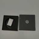 Fidget Slider, Metal Fidget Toy Adults-Smooth Operation with Mesmerizing Sounds, Stress Relief & Anxiety ADHD, Durable Pocket Desk Toy, for Friends, Perfect for Office, Home and Wait(Gray) (Grey)