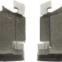 BOSCH BE2441 Blue Semi Metallic Disc Brake Pad Set - Compatible with Select Mercedes-Benz CLA45 AMG, GLA45 AMG; FRONT