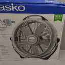 Lasko Wind Machine Fan, Air Circulator Fan with 3 Speeds, 20" Model 3300, Gray