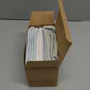 Organic Burp Cloths Baby Boy, Girl - 6-Pack Large 100% Cotton Burping Cloths for Babies, Spit Up Rags, Super Absorbent, Ultra Soft Newborn Rag, Gender Neutral, Machine Washable, Durable (Nordic)