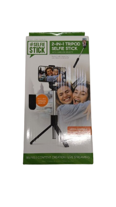 2-in-1 Tripod Selfie Stick