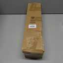 White Curtain Rods for Windows 72 to 144 Inch, 1" Boho Extra Long Decorative Drapery Rod with Twine Wrapped End Cap Finials, Adjustable Rustic Farmhouse Window Treatment Rods, Easy Install