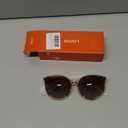 Livho Polarized Sunglasses, Retro & Oversized Shades for Women with Round Lenses