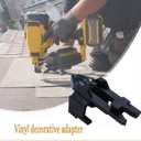 Vinyl Siding Adaptor Tip for Dewalt Roofing Nailer Cordless 20v DCN45RND1, DCN45RN, DCN45RNB Tip Replacement Vinyl Trim Adaptor and Vinyl Siding AdaptorA&B style)