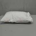 Toddler Pillow with Pillowcase - 13x18 My Little Dreamy Kids Travel Bed Pillows for Sleeping, Organic Cotton Small Pillowcase, Soft & Breathable, Machine Washable, Toddlers 2-5 Years Old (Soft White)