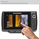 Premium Tempered Glass Screen Protector designed for Humminbird Helix 8 Fish Finder G3N/G4N 8 Inch Touchscreen Accessories 9H Anti Scratch (HD Clear)