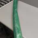 NECAUX Custom Multisize 1.5mm Thick Clear PVC Table Cover Protector - 60 x 60 Inch Water Resistant Square ECO Plastic Crystal Dining Room Table Cover Vinyl Non-Slip Desk Pad for Kid's Table