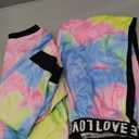 Betusline Girls 2 Piece Outfits Girls Cropped Sweatsuit Pants Outfit Clothes Set, 4T-14 Years (6-7 Years)