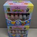 2 x 24 Colors Tie Dye Kit, Tie Dye Set for Kids, Pre-Filled Bottles, Non Toxic Permanent Fabric Dye Art Set, Easy DIY Fabric Art - Create Fun (24 Colors)