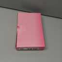 BrittyHair Pink Long Wavy Wig for White Women 26 Inch Middle Part Curly Wig Natural Looking Heatresistant synthetic fiber wigs for Daily Wear Cosplay and Halloween