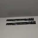 131-3939-03 Mower Blades Fit for T oro TimeCutter SS4200 4225 4250 Riding Mower with 42 Inch Deck, Replace 131-3939-03P, High Lift Blades Compatible with Ex Mark Quest S eries Zero Turn Mower, 2 Pack