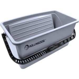 ROLLINGDOG 18 Inch Paint Bucket - 18 Paint Tray, 5 Gallon Paint Bucket, Extra Large Plastic Paint Scuttle, Use with 18 Inch Paint Rollers