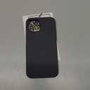 Cordking Designed for iPhone 12 Case, Designed for iPhone 12 Pro Case, Silicone Shockproof Phone Case with [Soft Anti-Scratch Microfiber Lining] 6.1 inch, Space Black