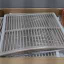 Aluminum Outdoor Patio Dining Chairs - Imitation Rope Vine Chair Ergonomic Backrest Design Detachable Seat Cushion Soft and Breathable Garden Porch White Set of 2