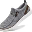 Men's Loafers Shoes Slip On Boat Shoes Walking Sneakers Lightweight Casual Fashion Gym Driving Breathable Wide Shoes (11)