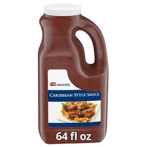 Minor's Caribbean Style Sauce, Vegetarian, Perfect Marinade for Grilling Chicken & Seafood, 4 lb 15 oz Jug, Best By Sep/2025