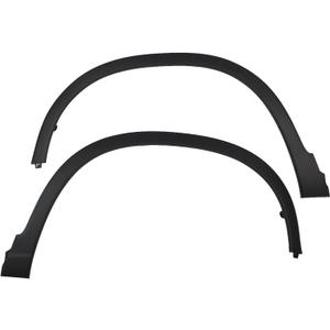 Front Left and Right Wheel Arch Fender Flare Moulding Trim for Honda Passport Pilot Ridgeline 2016-2024