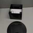 1 Pcs Recessed Floor Outlet 4. 72" x 4. 72" x 3. 94" 2-Gang with 4. 8a USB Chargers 20 Amp Floor Receptacles Round Hidden Outlet Kit Electrical Waterproof Box, Etl Listed (Black)