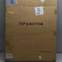 PETIME Foldable Metal Dog Exercise Pen/Pet Puppy Playpen Kennels Yard Fence Indoor/Outdoor 8 Panel 24" W with Top Cover and Bottom Pad (Playpen+Bottom+Top Cover, 8 Panels 36" H)