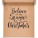 Varsoul 24'' Wall Mounted Kraft Paper Roll Dispenser & Cutter,Black Butcher Paper Dispenser, Farmhouse Decoration - Ideal Choice for Lists, Art Work, Calendars, White Paper Holder with Cut Bar