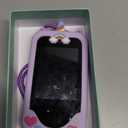 Kids Smart Phone for Girls, Christmas Birthday Gifts for Girls Age 3-10 Kids Toys Cell Phone, 2.8" Touchscreen Toddler Learning Play Toy Phone with Dual Camera, Game, Music Player, 8GB Card Purple