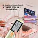 KT-N828 New Universal Air Conditioner Remote Control for Carrier CHIGO ELECTROLUX FUJITSU GOLDSTAR HITACHI LG Mitsubishi or Other Brands of Conditioning
