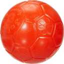 Jolly Pets Large Soccer Ball Floating-Bouncing Dog Toy, 8 inch Diameter, Orange