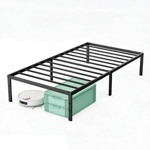 Sweetcrispy Twin Bed Frames, Platform Bed Frame, 12 Inch