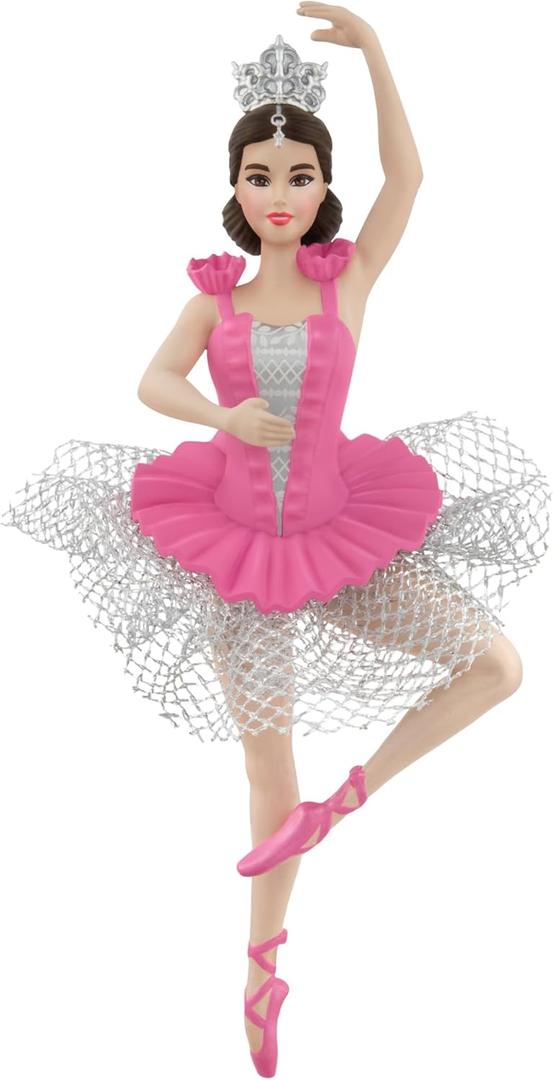 Hallmark Keepsake Christmas Ornament, Barbie Beautiful Ballerina, Gifts for Barbie Fans
